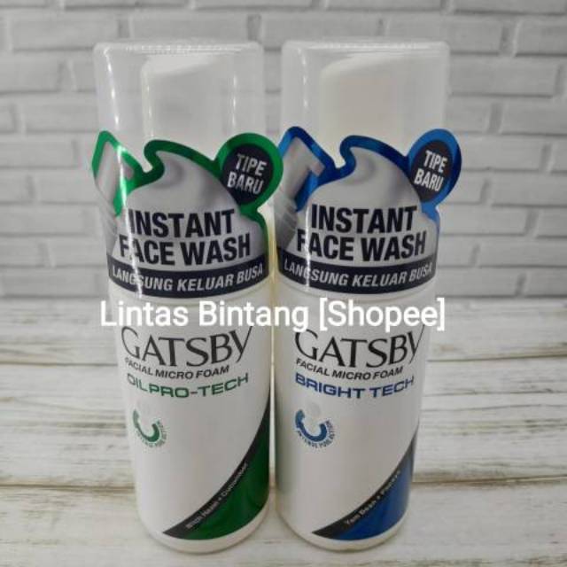 Gatsby Facial Micro Foam/ Instant Face Wash