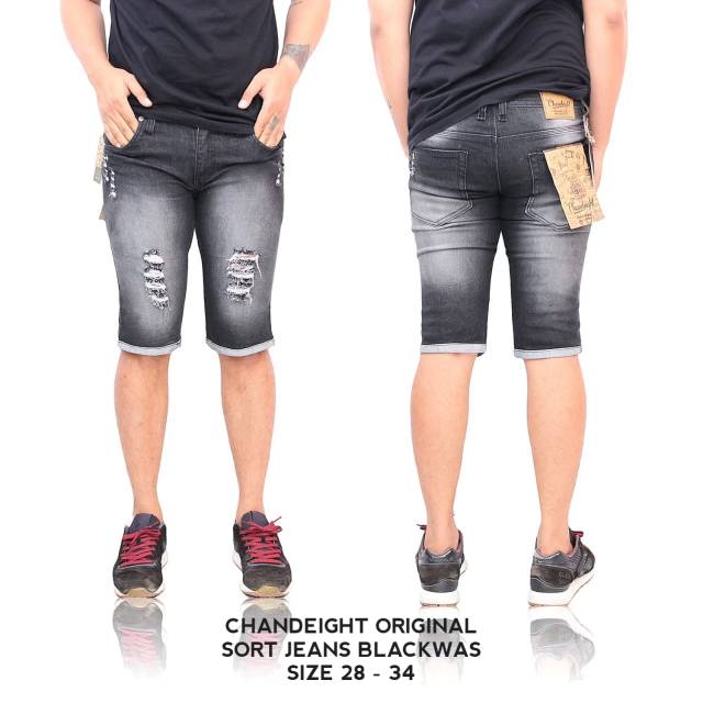 CELANA JEANS PENDEK SKINY STRECH ORIGINAL CHANDEIGHT