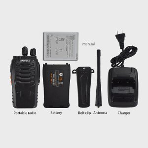 Jual Ht Baofeng Bf S Bf S Uhf Mhz W Radio Walkie Lengkap