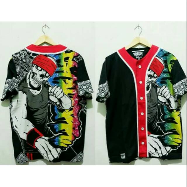 Kaos jersey baseball fighter original