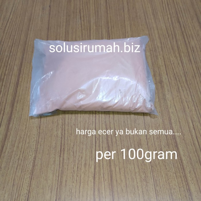 SERBUK POLES BATU KACA INTAN 100G AFRIKAN COKLAT BROWN PENGKILAP PERMA