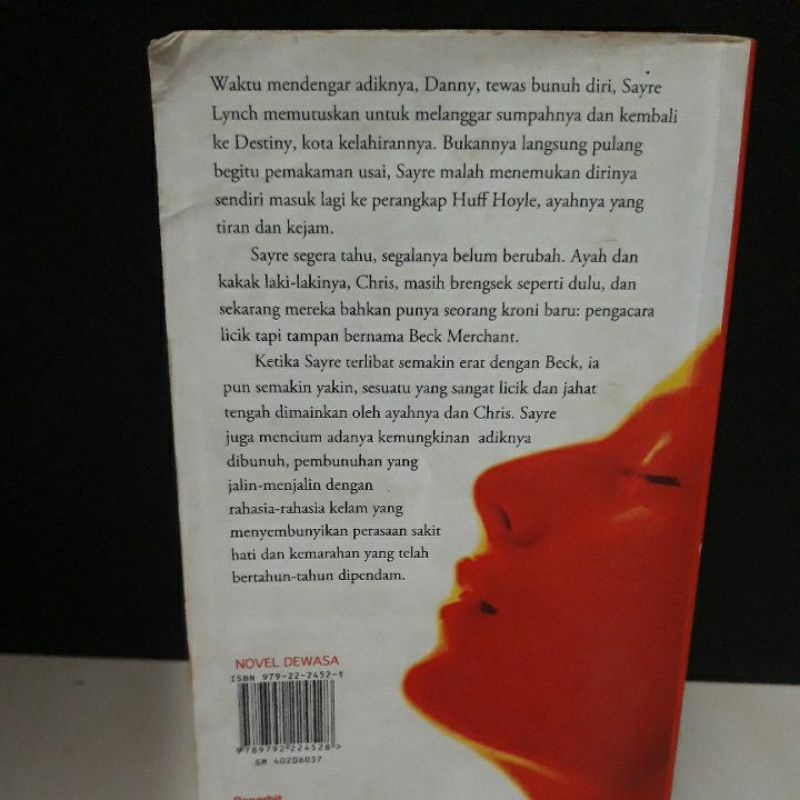 Novel Sandra Brown, White Hot ;  Putih yang Panas-1