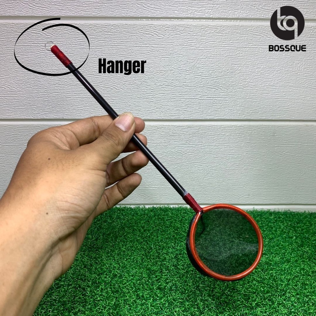 Serokan Ikan Cupang Bambu Mental Stick Black Series Seser Saringan Sauk Kutir Encu Cangkang Artemia 5,5 cm