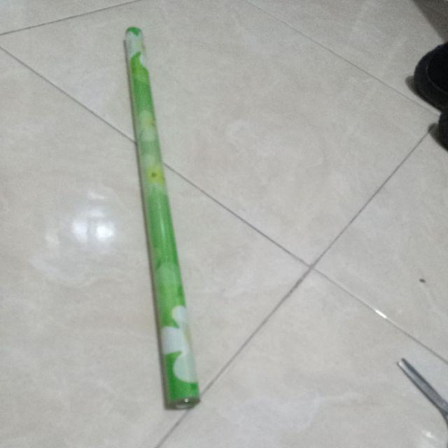 【cod】wallsticker Sticker Kaca Kamboja Hijau Glass Film Stiker Dinding Wallpaper Hiasan Dinding