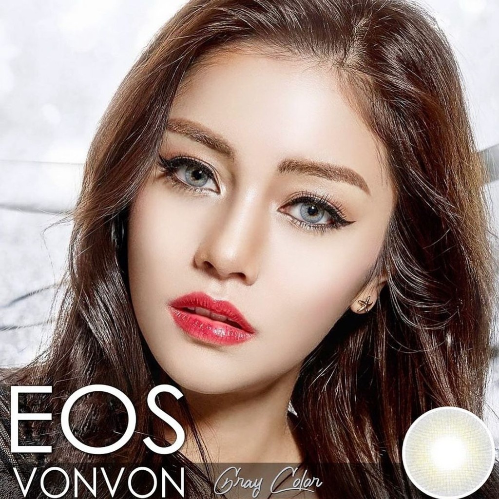 FUZZY VONVON LIGHT GREY BY EOS (-6.00 S/D -8.00)