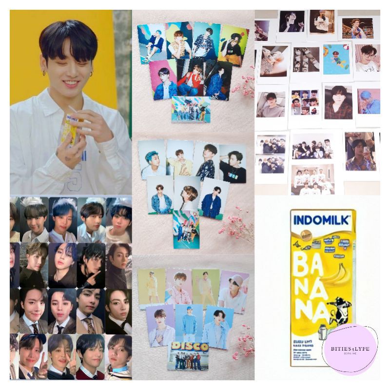 [Free Gift] Indomilk Banana 190ml Jungkook BTS DYNAMITE