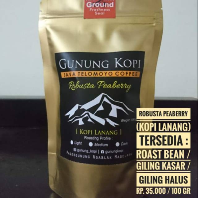 

KOPI ROBUSTA GUNUNG KOPI MANTAP