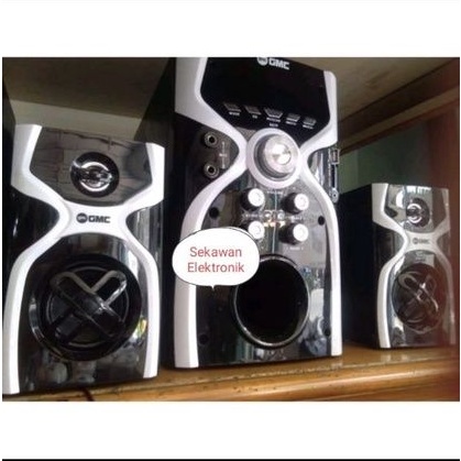 SPEAKER AKTIF GMC 887F GMC 887 F BLUETOOTH RADIO USB KARAOKE