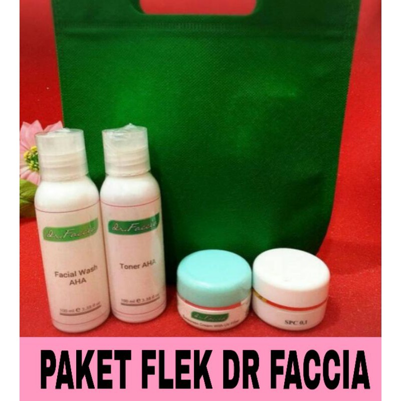 Paket Flek dr Faccia / Paket Melasma dr Faccia