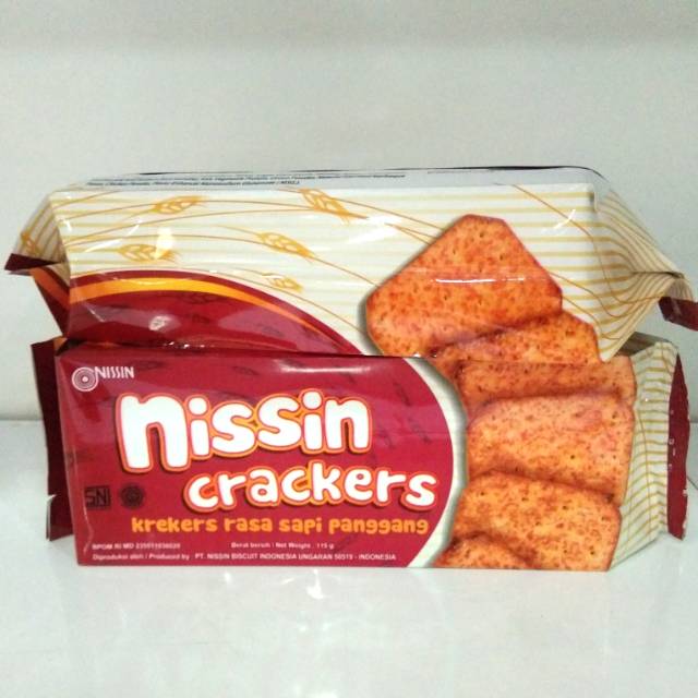 

Nissin crackers Sapi panggang