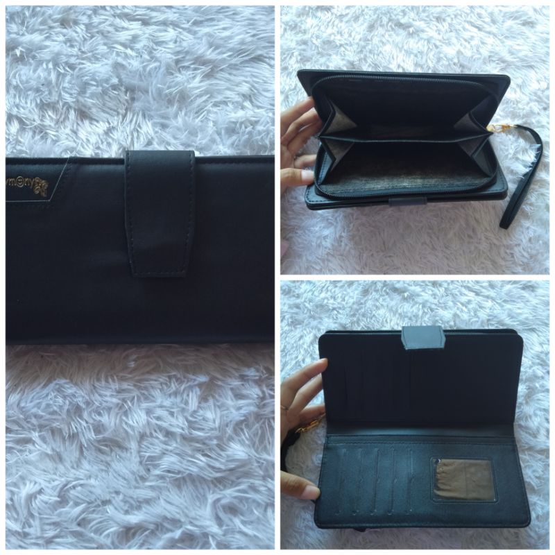 Dompet Wanita Lipat Polos Morymony Kode B06