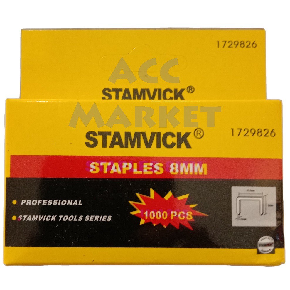 Isi Staples Tembak Stapler Gun 8 Mm Steples Staple