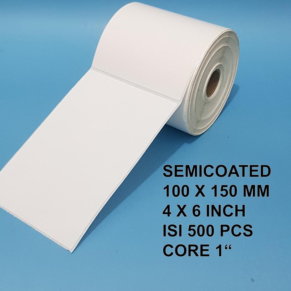 

Terbaru - LABEL BARE 100 MM X 150 MM ISI 500 PCS CORE 1 INCH SEMICOATED