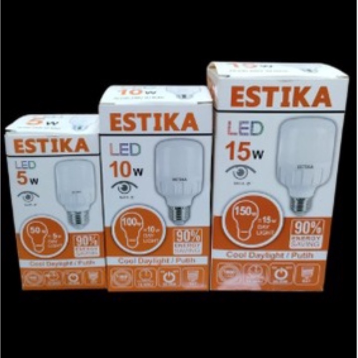 [MH] Lampu Led Estika 5w 10w 15w Bohlam