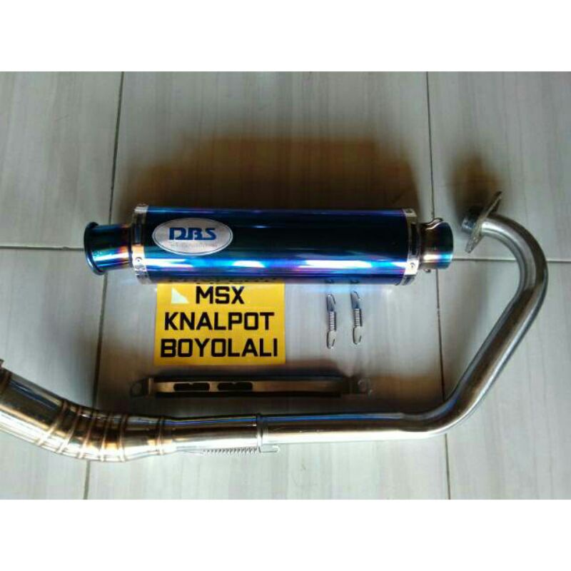 knalpot DBS stainles Silincer bluemoon satria Fu fi GSX Vixion R15 Scorpio Jupiter MX