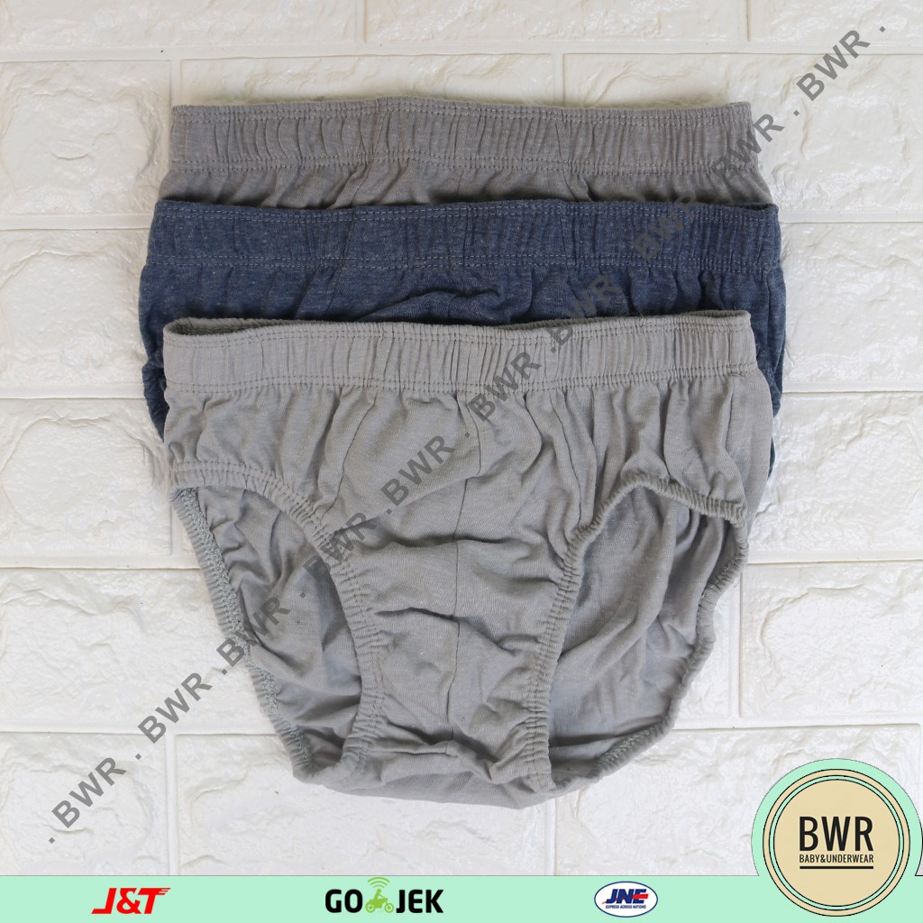 [ 3pc ] GMX | Celana Dalam Pria GT Man | CD Pria Dewasa Karet Kerut - Bwr III