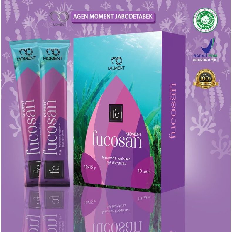FUCOSAN MOMENT PELANGSING HERBAL DIET SEHAT DETOX TUBUH