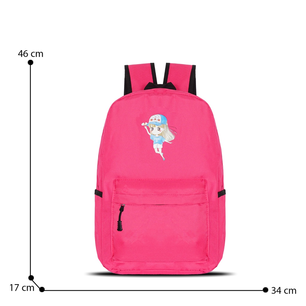 Newtonkids - Ransel Korea Terbaru/Tas Selempang Wanita/Tas Sekolah Wanita Import/ Fashion Style Travel Casual Backpack/ Anak Remaja Perempuan Bag#fFREEBUKUTULIS