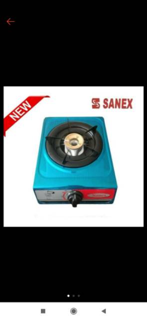 Kompor 1 tungku Sanex (stanlis)/KOMPOR MURAH/SANEX/KOMPOR SATU