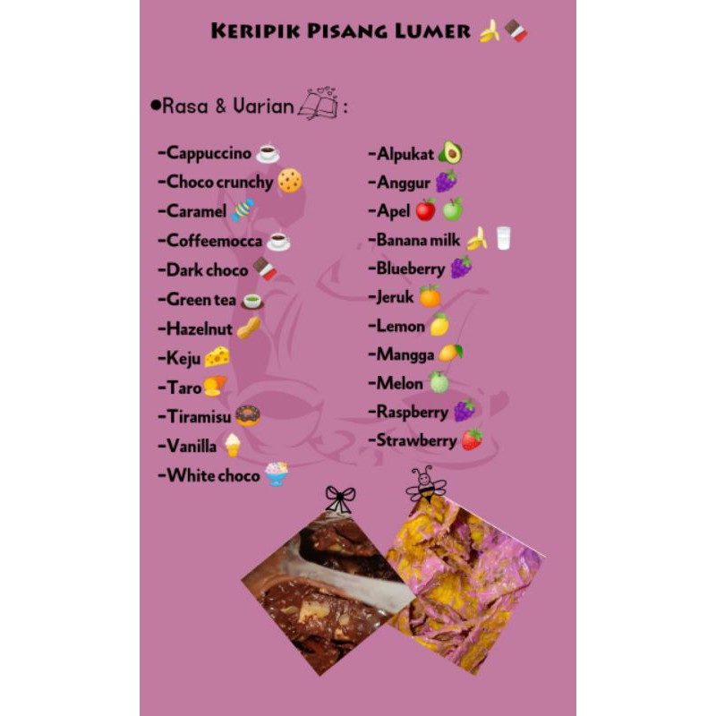 

keripik pisang lumer