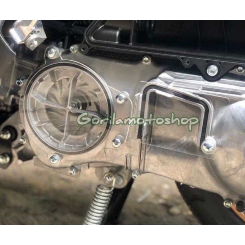 cover CVT akrilik Yamaha Nmax Aerox new, cover CVT aerox new cover cvt nmax new cover cvt akrilik