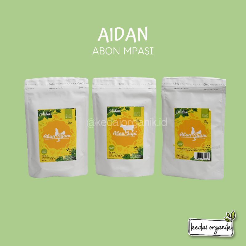 

Aidan Kitchen Abon MPASI Homemade Halal Non Msg Non Gula Garam Non Pengawet