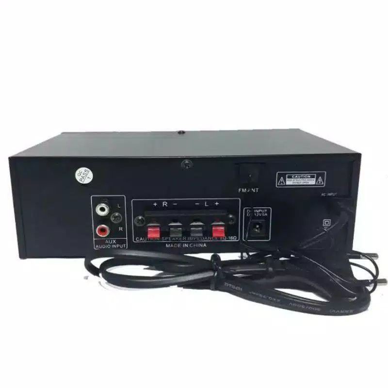 Power Amplifier Fleco Ak805Bt Karaoke Stereo/Ampli Bluetooth Ak805BT Remote/Amplifier Digital Player