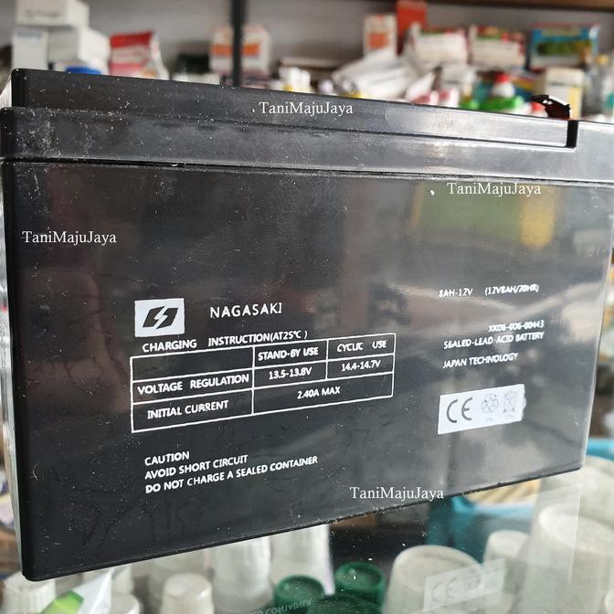 Buruan Serbu Aki Baterai Sprayer Elektrik Nagasaki 12V 8Ah