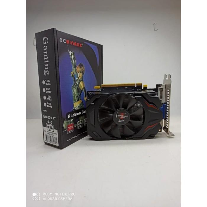Vga / Vga Pc Winmax R7 430 D5 4Gb 128 Bit Original New Garansi 2Th
