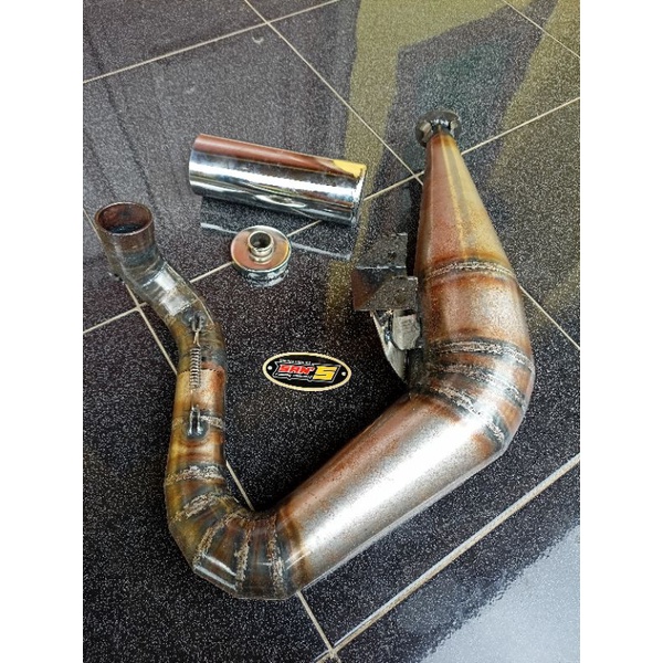 knalpot Vespa Spartan 200cc model SIP