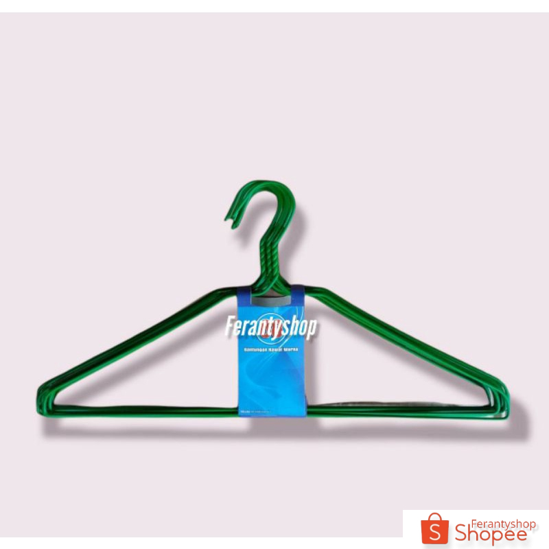 Gantungan baju warna /hanger baju 10 pcs