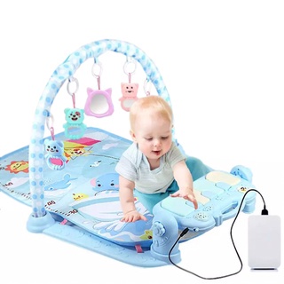 MurmerOfficial Baby Play Gym Mainan Anak Bayi Rattle &amp; Piano Playmat Matras / Kasur Bayi Playgym Musical T005 T006 T007 T009 T010 T011 T12