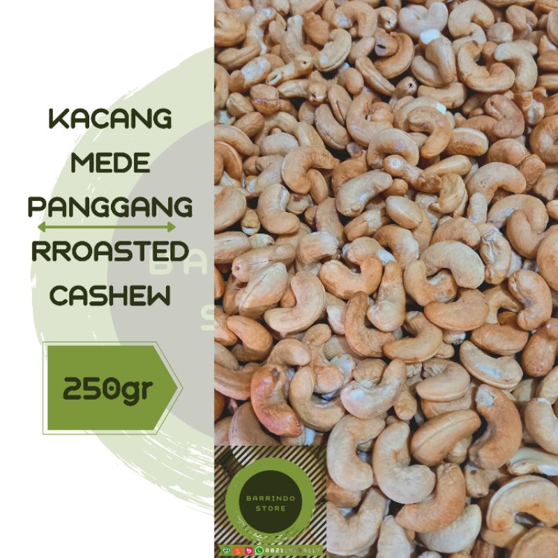 

Kacang Mede Panggang Oven Original - Roasted Ceshew 250gr
