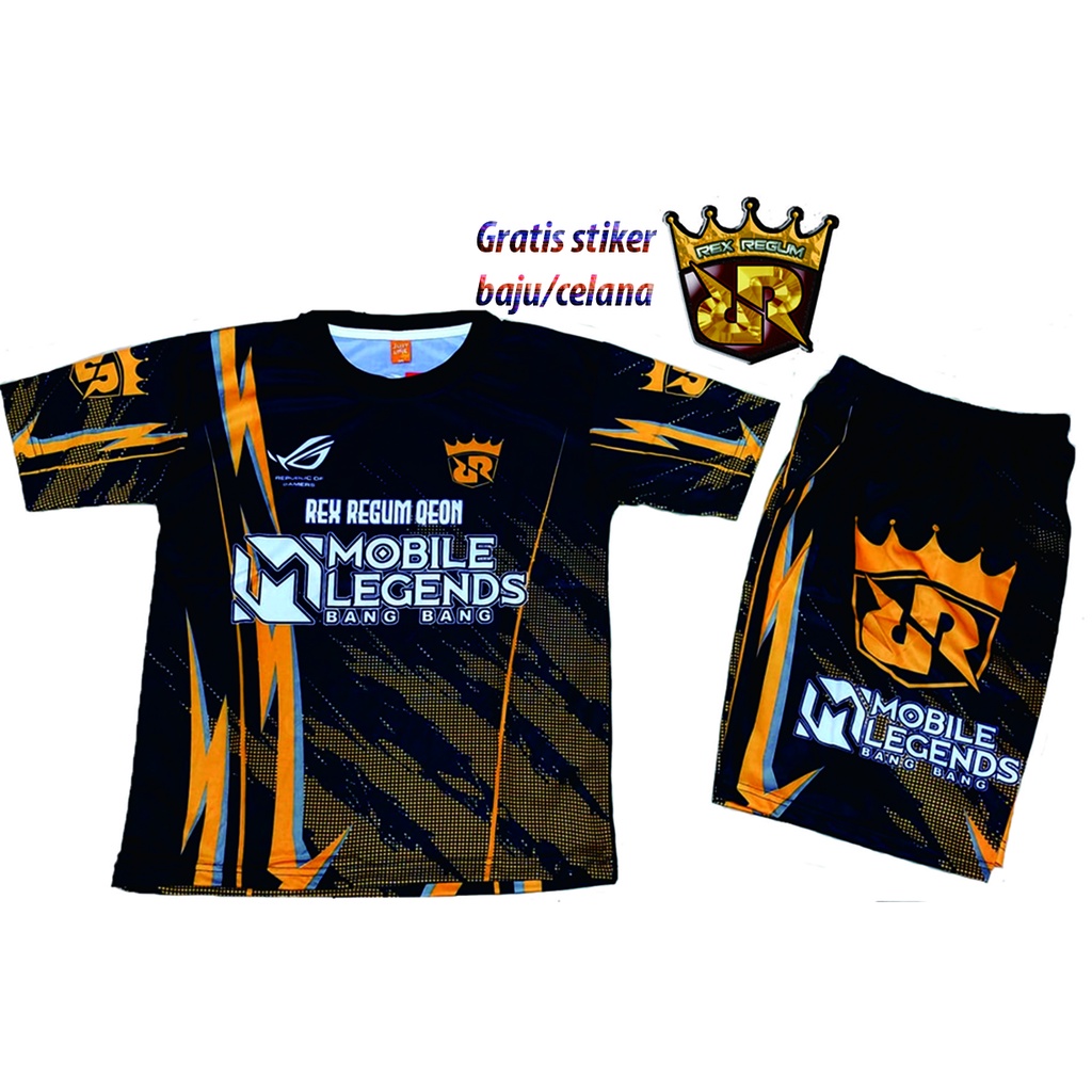 SANDISEAN | SETELAN RRQ ANAK | SETELAN BAJU ANAK RRQ | SETELAN BAJU FREEFIRE ANAK LAKI LAKI RRQ | JE