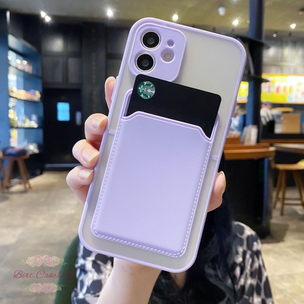 SOFTCASE CHOICE AERO SLOT CARD OPPO VIVO SAMSUNG XIAOMI REALME IPHONE ALL TYPE BC6321