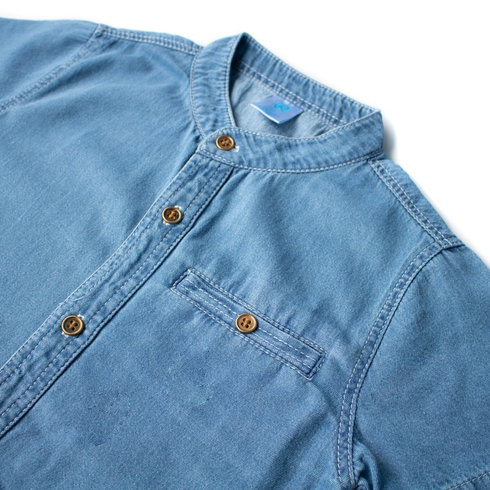 KEMEJA CALVIN Kemeja Jeans Anak 2-8 Tahun  Atasan Anak Laki-laki Kemeja Anak