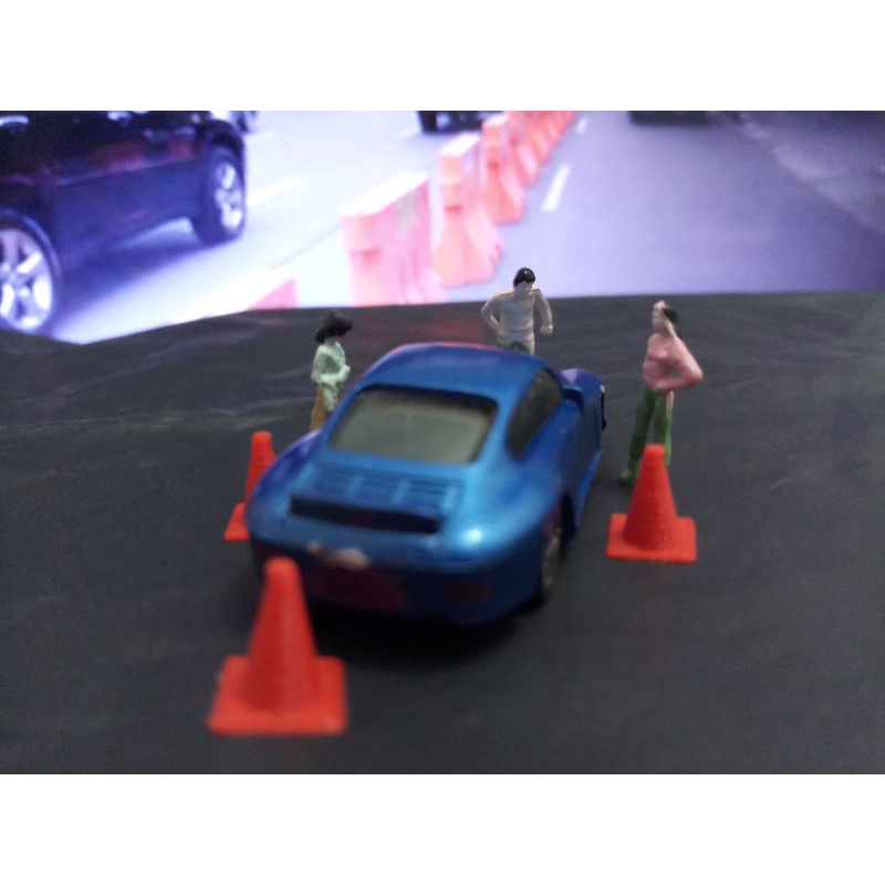 Miniatur Cone street 1:64/ cone kerucut jalanan