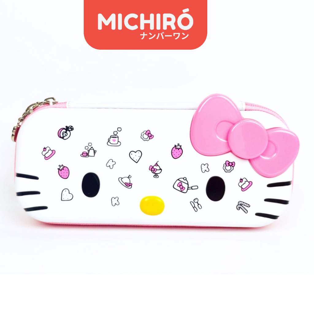 

Michiro Tempat Pensil Anak Motif Hello Kitty Lucu Dan Waterproof Hello Kitty Cake Cute Stationery Box Hard Shell Waterproof
