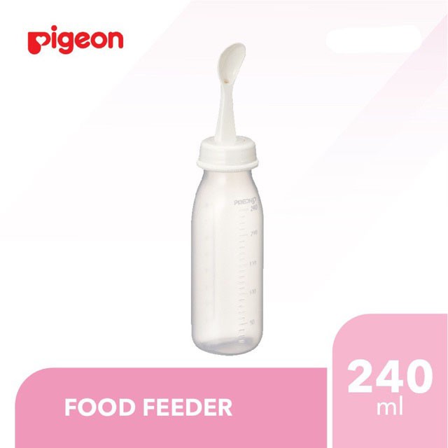 Pigeon Weaning Bottle With Spoon Botol Sendok Bayi GRATIS Sikat botol