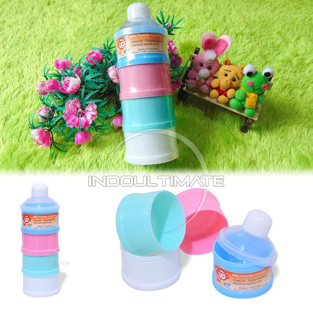 Tempat Susu NINIO bubuk travel / Milk powder Container / milk container / dispenser susu bayi BY-607