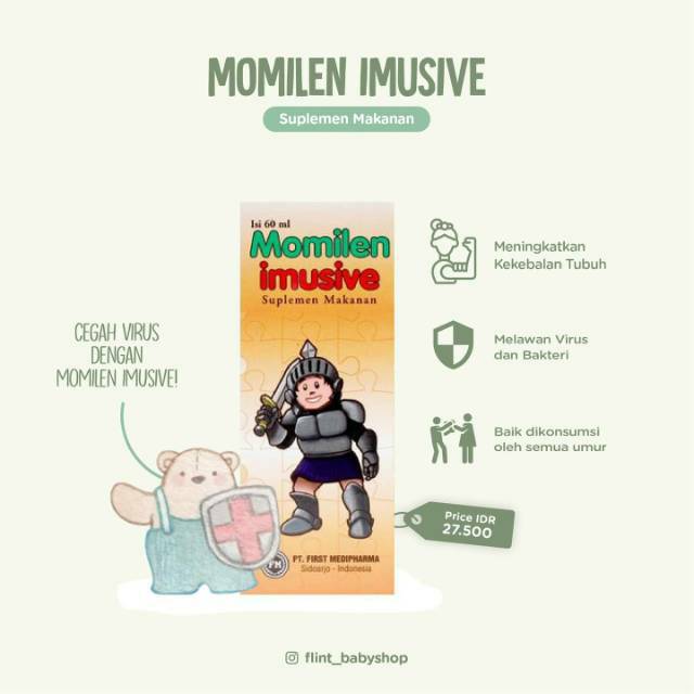 Momilen imusive zink dan vitamin  C untuk anak  balita  