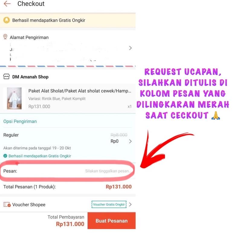 

F-AGY】 〔㊛】 Paket Alat Sholat/Hamper alat sholat/kado wisuda/Kado Ulang tahun/Wedding gift/Kado Anniversary/Kado Cewek/Kado islami/gift box/birthday gift/kado pernikahan/kado wedding/kado nikah islami/kado pacar/hampers alat sholat/hampers islami/kado isla