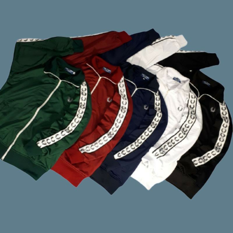 Jaket Tracktop Casual Freed perry Hijau