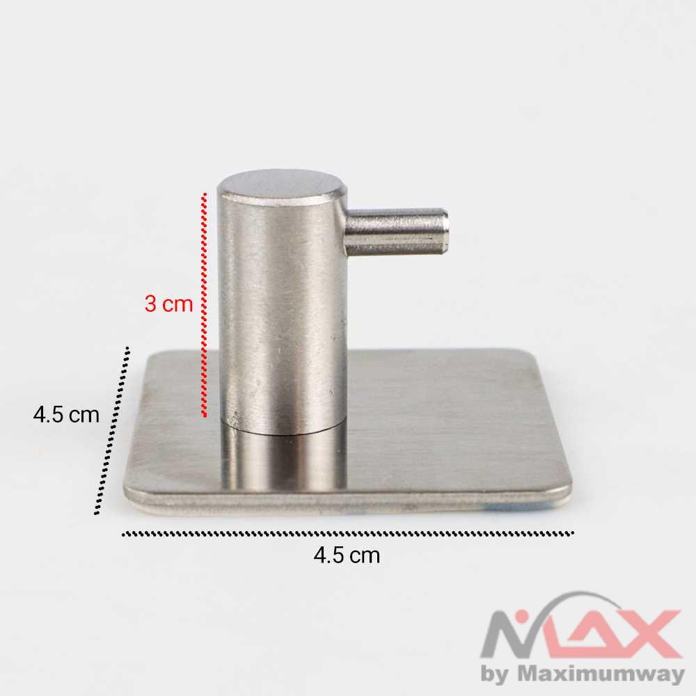 Gantungan Dinding Premium Besi anti karat kuat beban berat gantungan baju capstok kamar mandi Kapstok toilet Hook Hanger Stainless Steel Hook Wall Hook Towel Hook For Bathroom Stainless Steel Coat Hook Rustproof Hook Hanger Bathroom Accessories WC