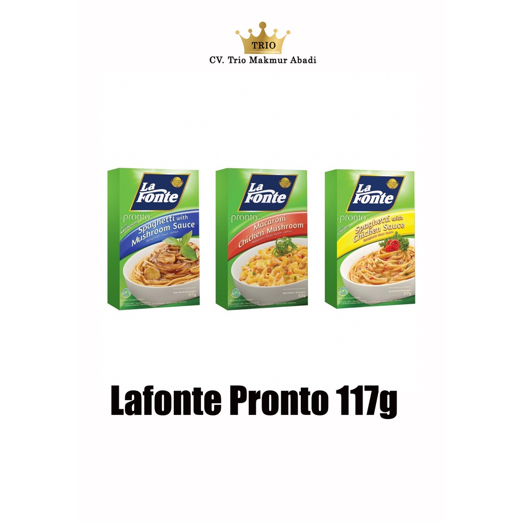 

Lafonte pronto spaghetti 117g