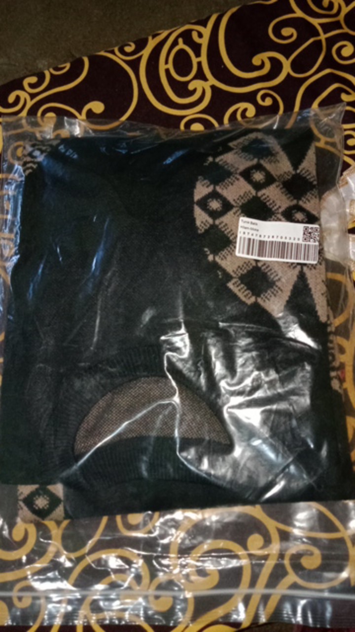 Dress / Tunik Rajut Batik