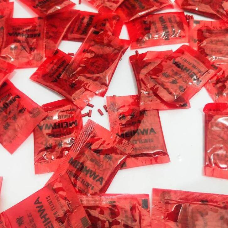 Batu Korek Api Meihwa Isi 100 butir - Merah/Batu Semua Korek Api