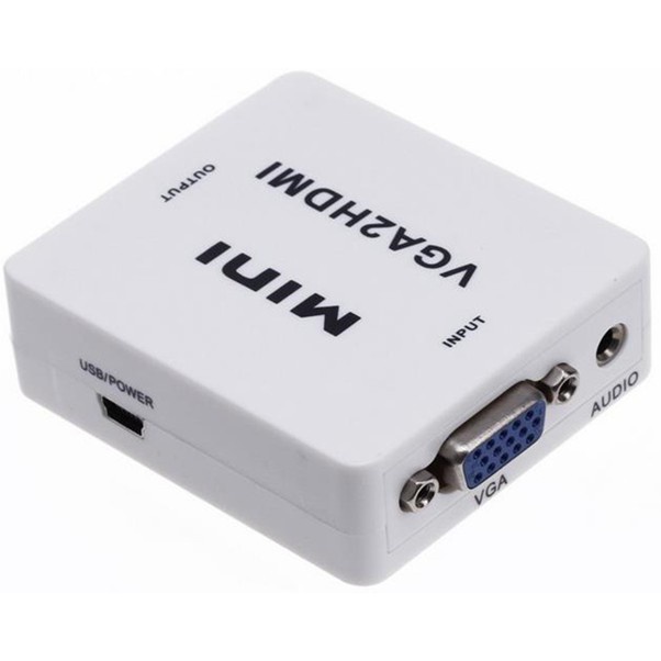 Trend-Converter VGA To HDMI VGA2HDMI Mini Adapter HD Video 1080P Connector
