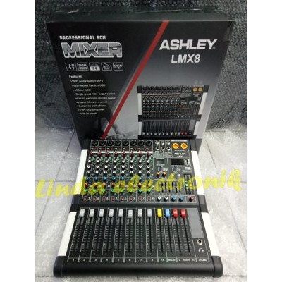 Unik mixer ashley lmx8 99dsp ORYGINAL 8CH ashley lmx 8 Diskon