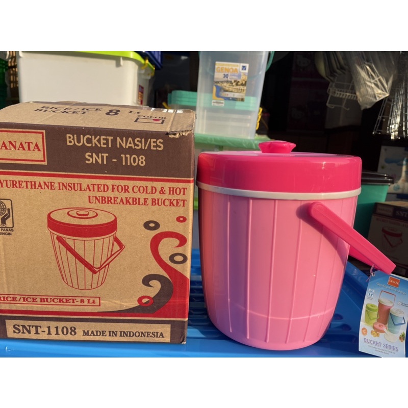 Rice / Ice Bucket Sanata Termos 8 Lt / Buket Nasi / Es